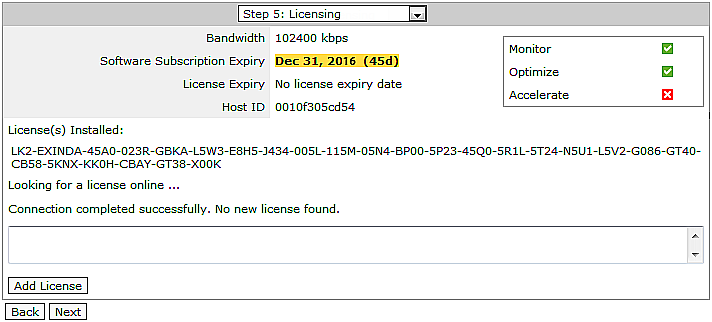 Running the Initial Configuration Wizard