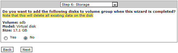 Running the Initial Configuration Wizard